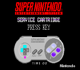 Burn-In/Test Cartridge screenshot 2 for Super Nintendo